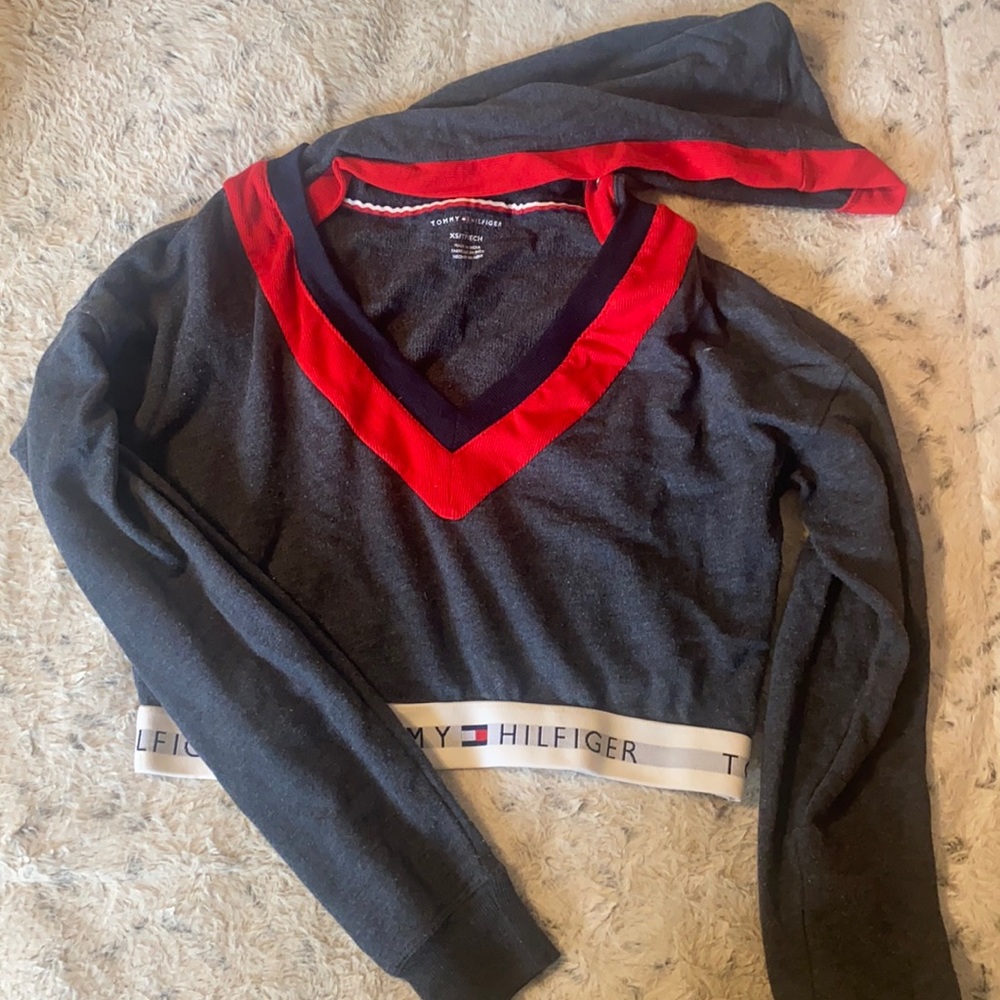 Tommy Hilfiger cropped hoodie